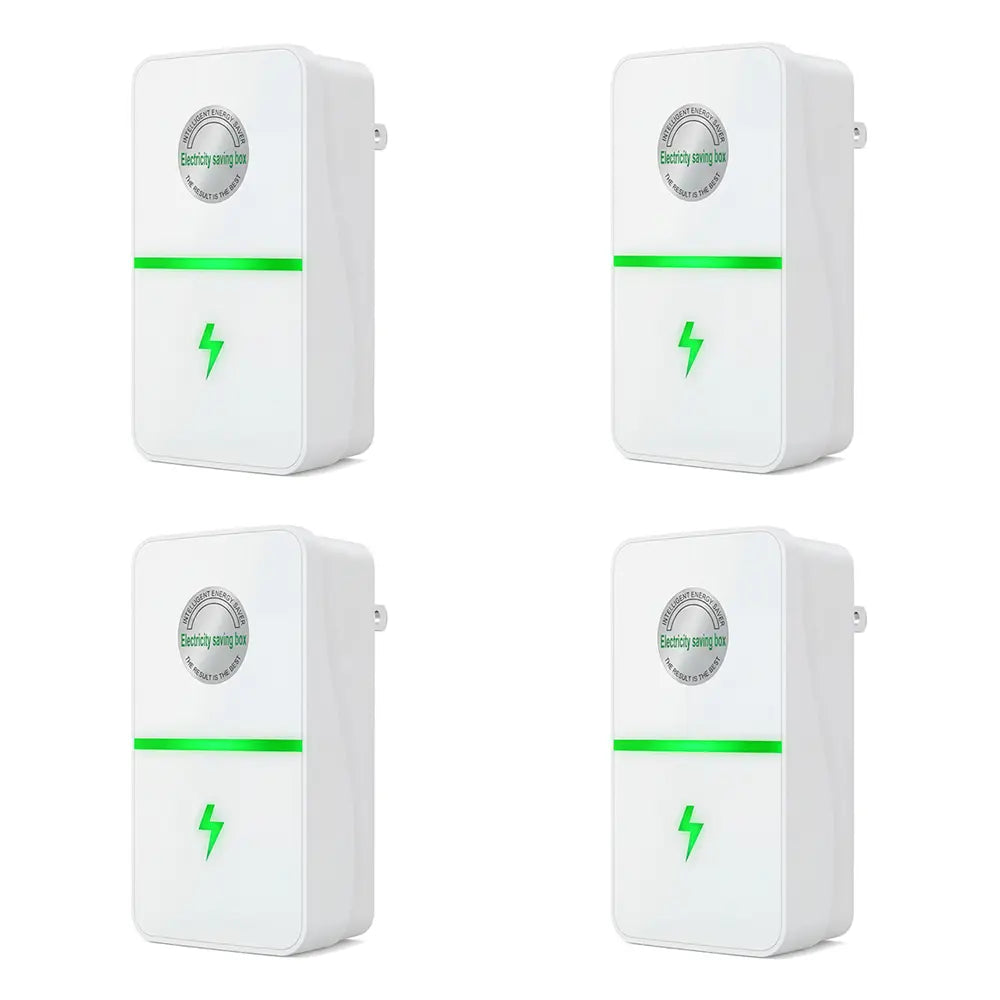 Plug-In Power Box with US Plug, Compatible with 90-250V Input Range Multi-Outlet