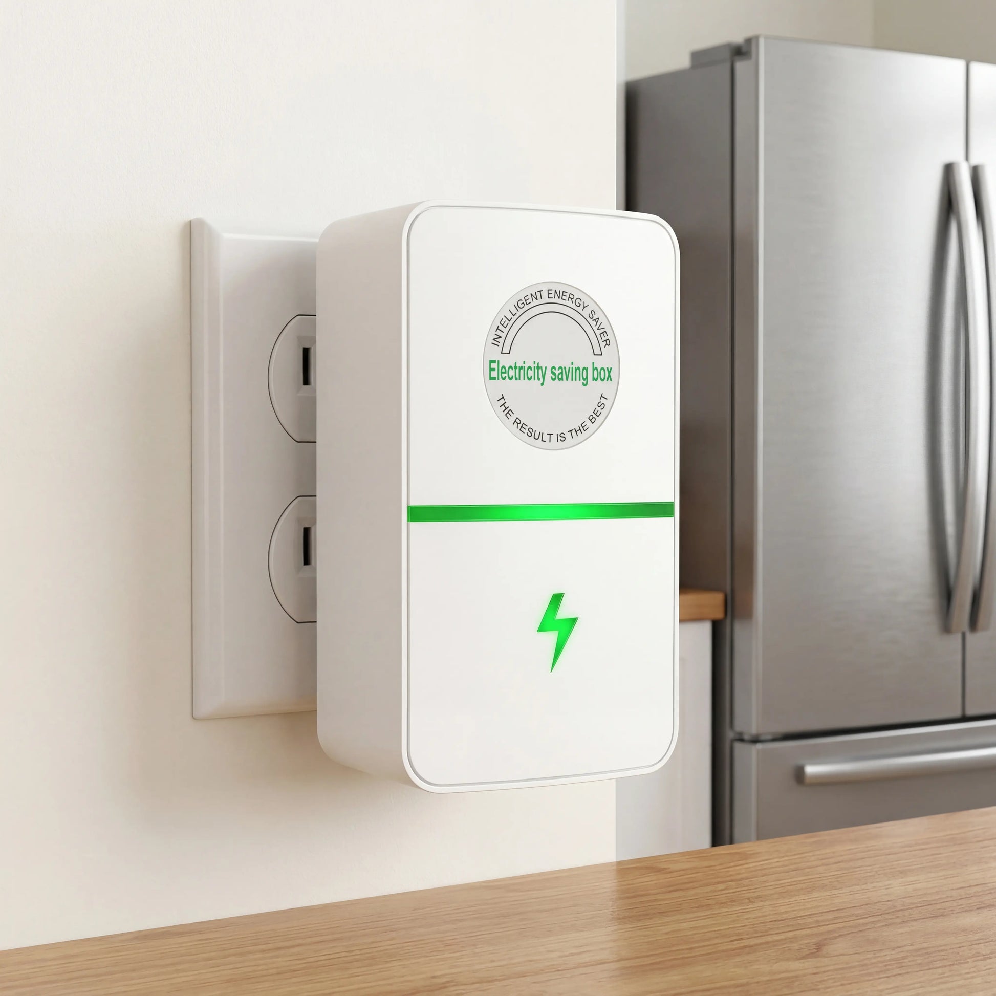 Plug-In Power Box with US Plug, Compatible with 90-250V Input Range Multi-Outlet