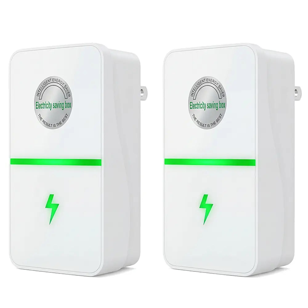 Plug-In Power Box with US Plug, Compatible with 90-250V Input Range Multi-Outlet