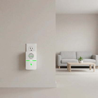 Plug-In Power Box with US Plug, Compatible with 90-250V Input Range Multi-Outlet