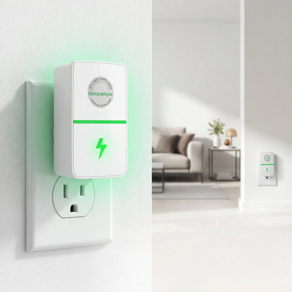 Plug-In Power Box with US Plug, Compatible with 90-250V Input Range Multi-Outlet